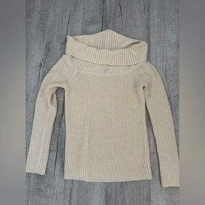 Staccato Cream Cowl Neck Sweater